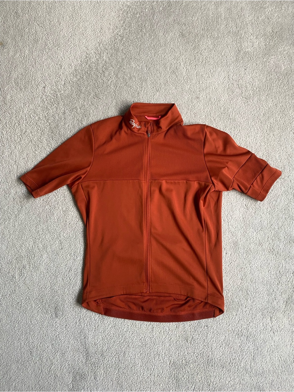 Rapha Brevet Element men’s cycling jersey paprika large like-new condition
